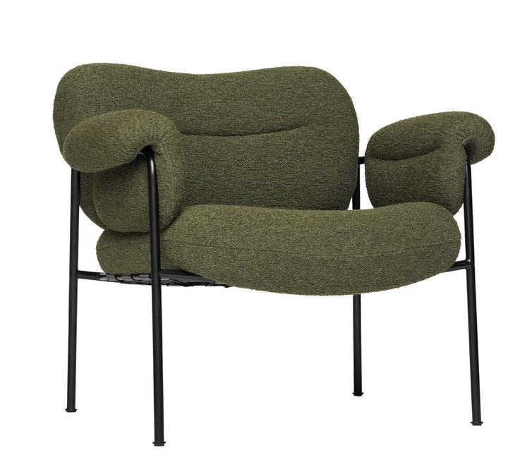Bollo Armchair - Fogia - Chairs - Vintage - Cognac Leather - White - HORNE