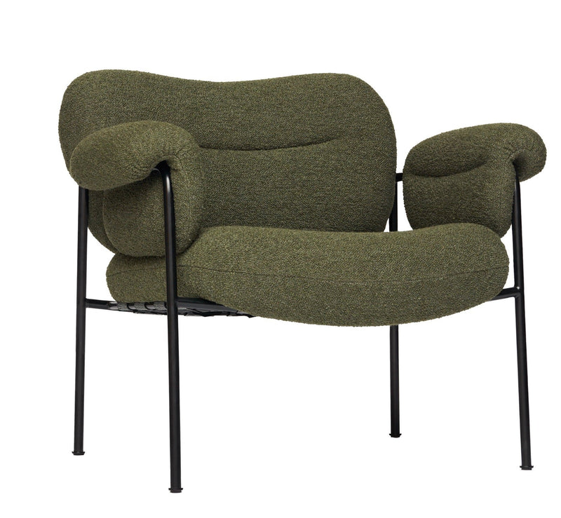 Bollo Armchair - Fogia - Chairs - Vintage - Cognac Leather - White - HORNE