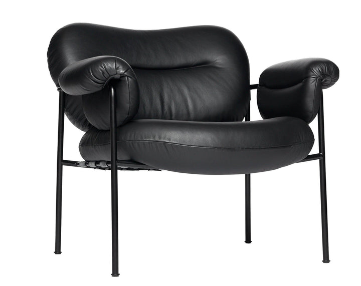 Bollo Armchair - Fogia - Chairs - Vintage - Cognac Leather - White - HORNE