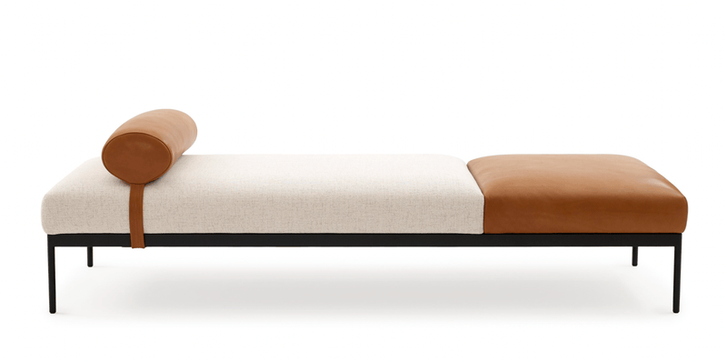 Bon Daybed - Adea - Daybeds - Kvadrat Harald 3 - 0212 - Adea Nubuck 090 - Black - HORNE