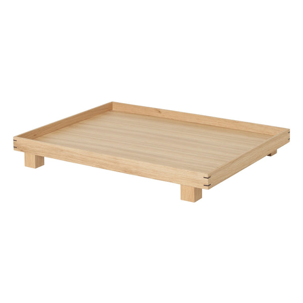 Bon Wooden Tray - Ferm Living - Serveware - Oak - Large - HORNE