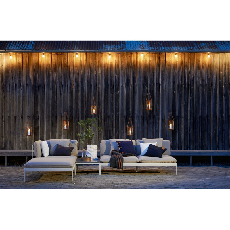 Bonan Lounge Chair - Skargaarden - Outdoor Furniture - Light Grey Aluminum - Light Grey Sunbrella Sling - HORNE