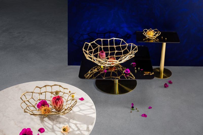 Bone Bowl Brass - Tom Dixon - Serveware - Small - HORNE