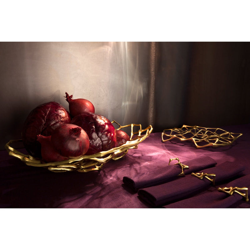 Bone Bowl Brass - Tom Dixon - Serveware - Small - HORNE