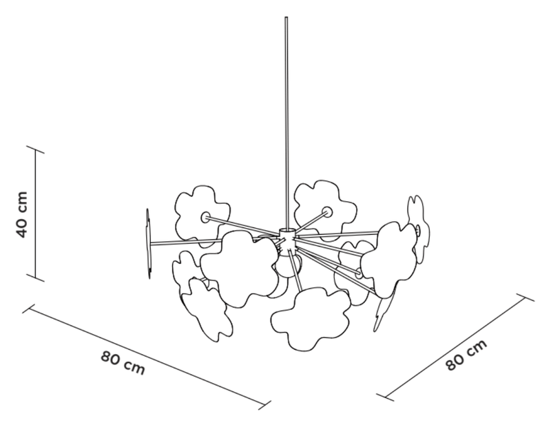 Bouquet Chandelier - Made By Choice - Chandeliers - HORNE