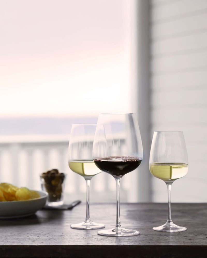 Bouquet Red Wine Glass - Set of 6 - Holmegaard - Wine + Champagne Glasses - HORNE