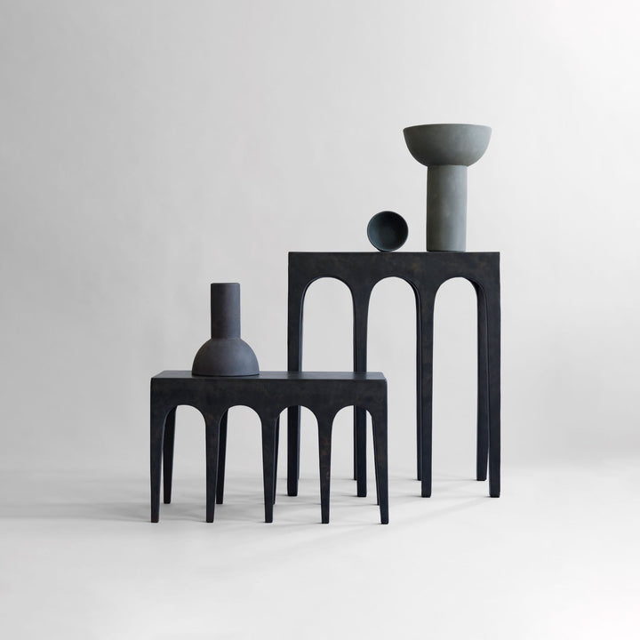 Bow Bench - Coffee - 101Copenhagen - Stools + Benches + Ottomans - HORNE