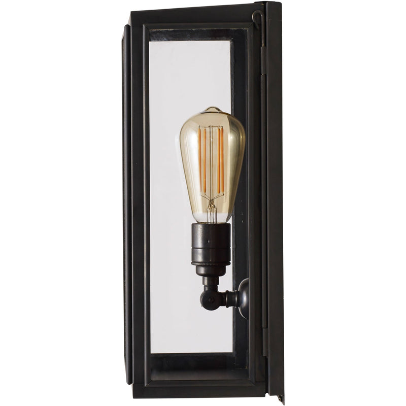 Box Wall Light - External Glass - Medium
