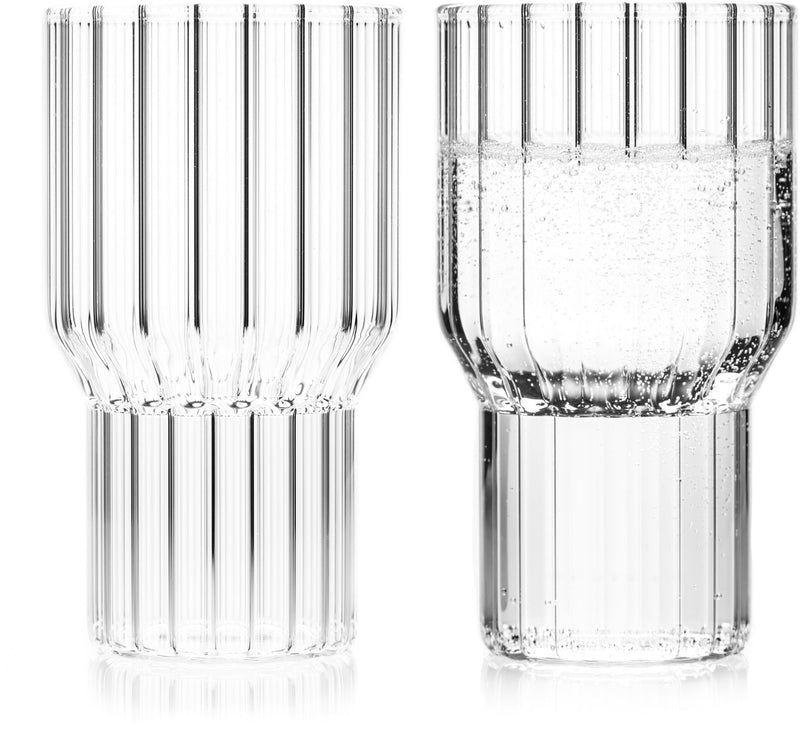 Boyd Large Glass - Set of 2 - Fferrone Design - Glassware - HORNE
