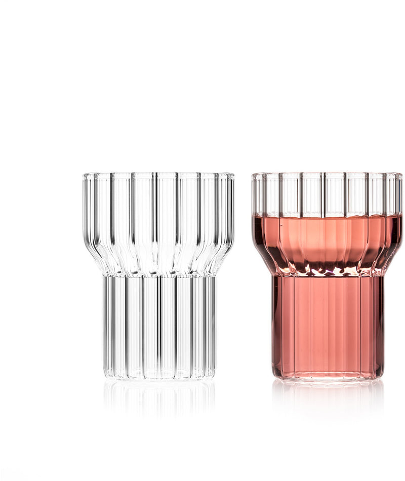 Boyd Medium Glass - Set of 2 - Fferrone Design - Glassware - HORNE