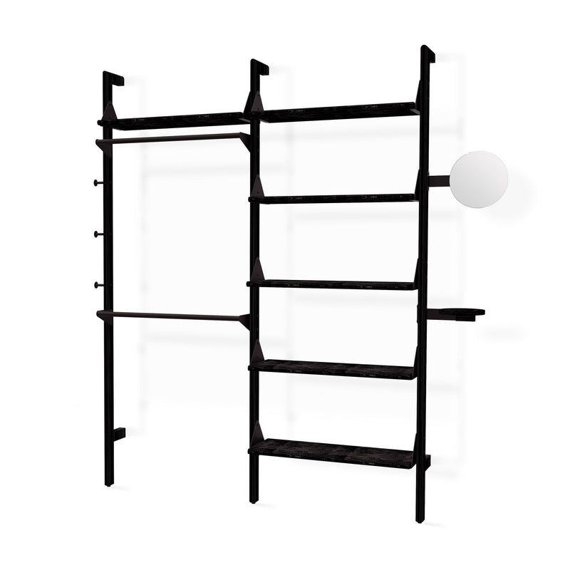 Branch - 2 Display Unit - Gus* Modern - Shelving - Blonde Frame/White Brackets - HORNE