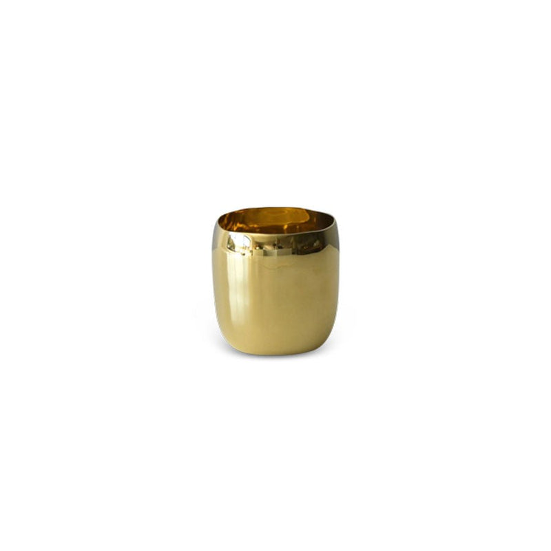 Cuadrado Tiny Vessel in Brass - Tina Frey - Art + Objects - HORNE