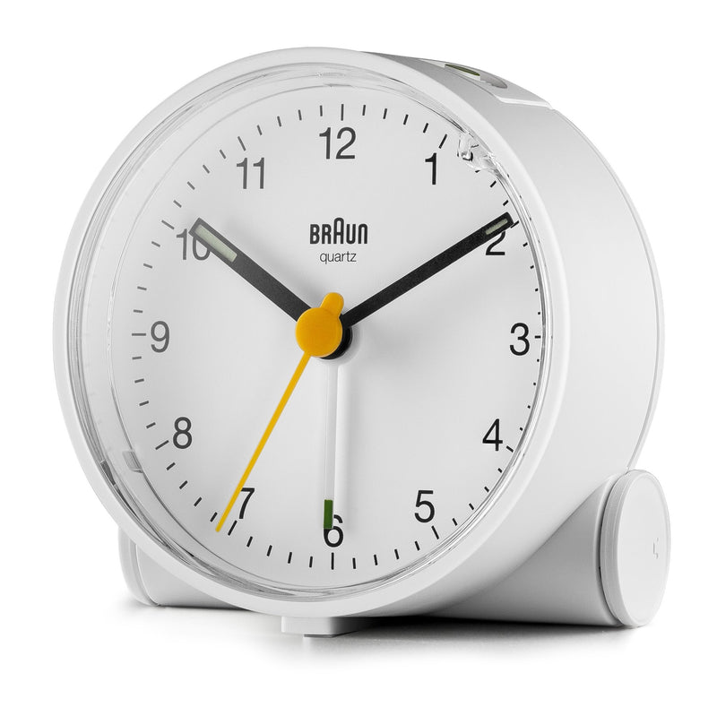 Braun Classic Alarm Clock - BC01 - Braun - Clocks - Black Case & Black Dial - HORNE