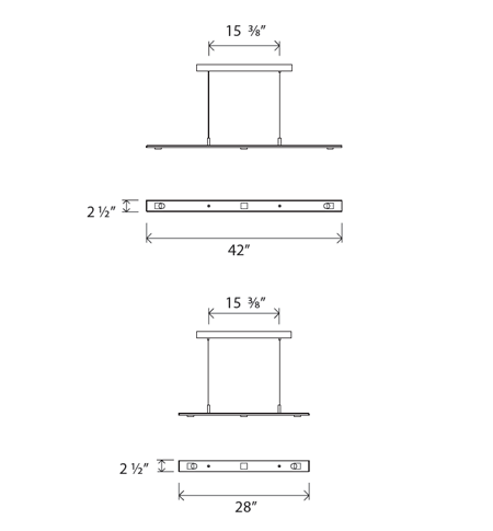 Brevis Linear Pendant
