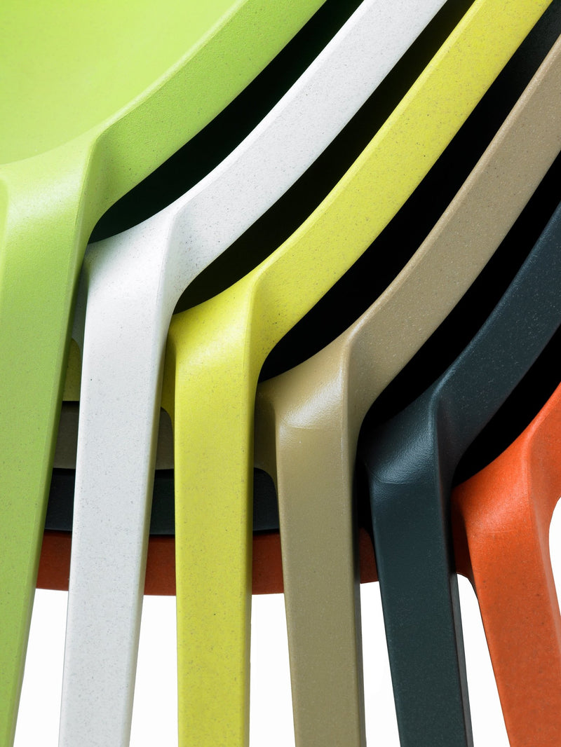 Broom Stacking Chair - Emeco Chairs - Dark Grey - HORNE