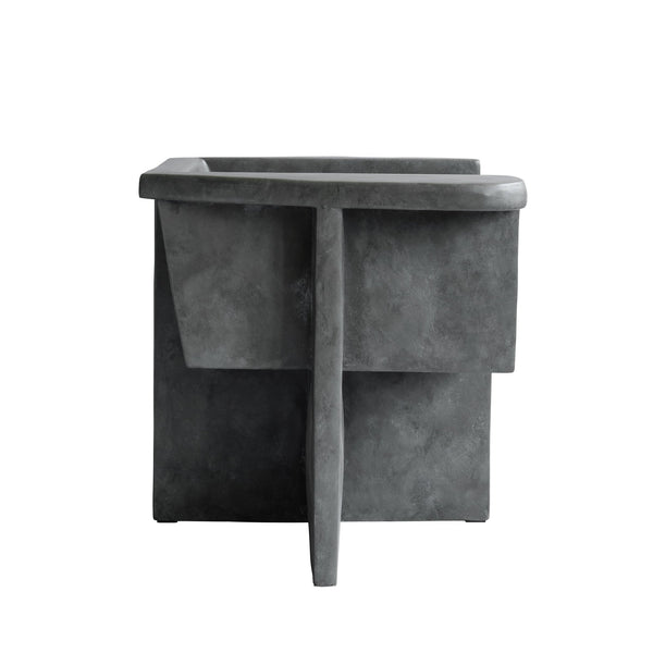 Brutus Lounge Chair - 101Copenhagen - Chairs - Dark Grey - HORNE