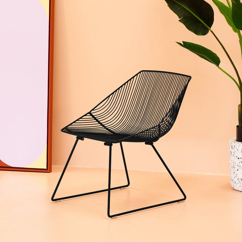 Bunny Lounge Chair - Set of 2 - Bend Goods - Chairs - Black - No Seat Pad - HORNE