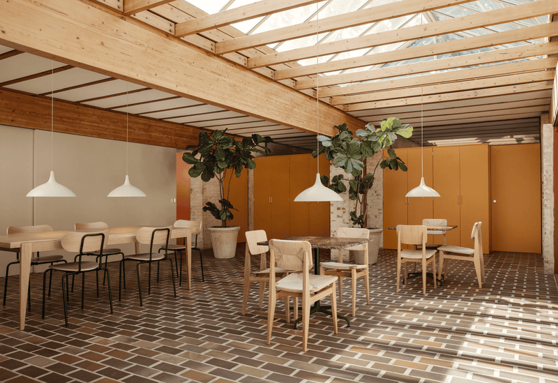 C - Chair Dining Chair - Paper Cord - Gubi - Chairs - American Oiled Walnut - HORNE