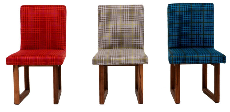 C2 W Houndstooth Chair - Artless - Chairs - Dusk - Without Arms - HORNE