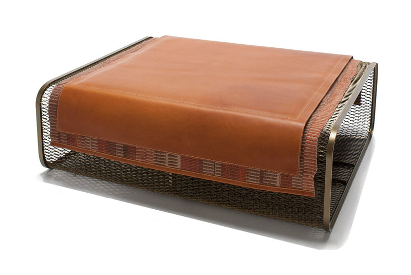 Caballito Large - Leather And Fabric