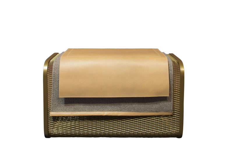 Caballito Blanco Small - Leather And Fabric