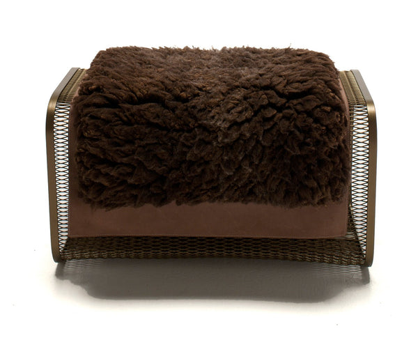 Caballito Blanco Small - Sheepskin And Suede