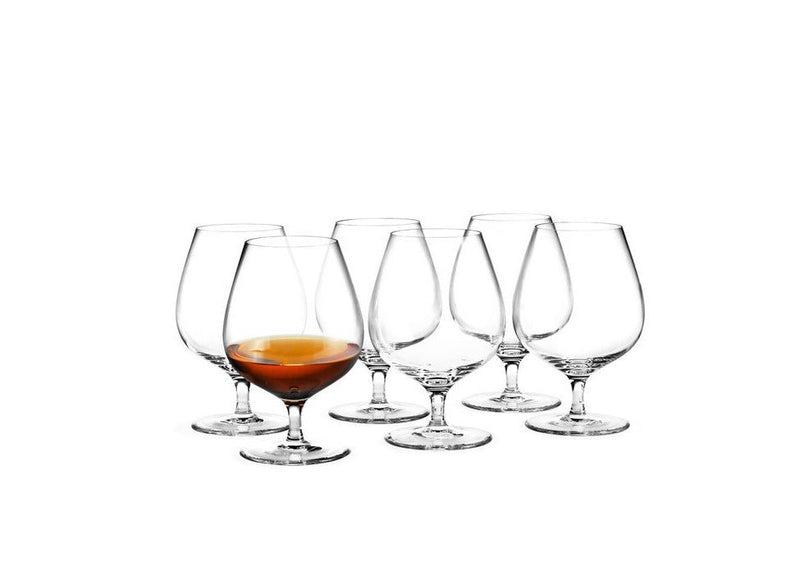 Cabernet Brandy Glass - Set of 6 - Holmegaard - Beer + Cocktail Glasses - HORNE