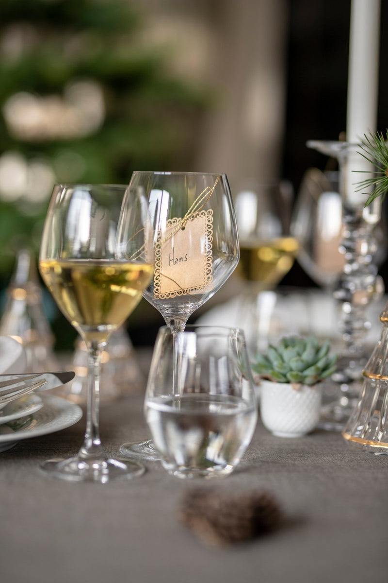 Cabernet White Wine Glass - Set of 6 - Holmegaard - Wine + Champagne Glasses - HORNE