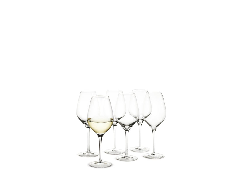 Cabernet White Wine Glass - Set of 6 - Holmegaard - Wine + Champagne Glasses - HORNE