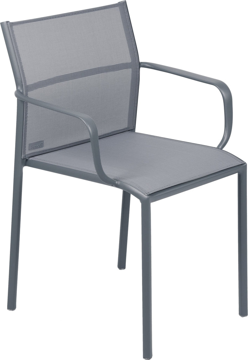 Cadiz Armchair - Stereo Fabric - Set of 2 - Fermob - Outdoor Furniture - Acapulco Blue - HORNE