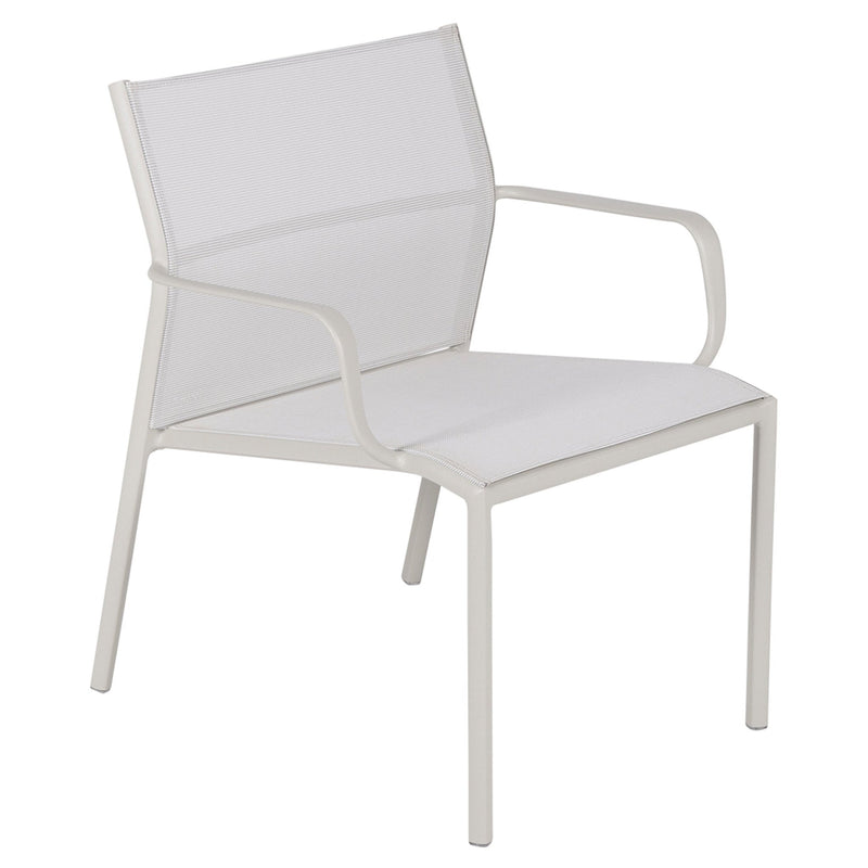 Cadiz Low Armchair - Stereo Fabric - Set of 2 - Fermob - Outdoor Furniture - Acapulco Blue - HORNE