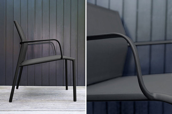 Cadiz Low Armchair - Stereo Fabric - Set of 4 - Fermob - Outdoor Furniture - Rosemary - HORNE