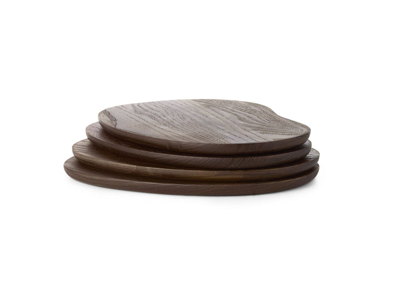 Cairn Butter Boards - Set of 4 - Ferm Living - Serveware - Oak - HORNE