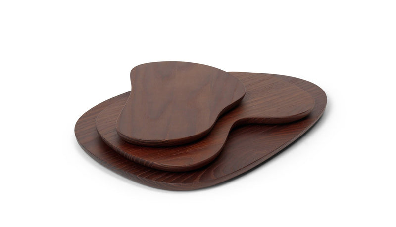 Cairn Cutting Boards - Set of 3 - Ferm Living - Serveware - Oak - HORNE