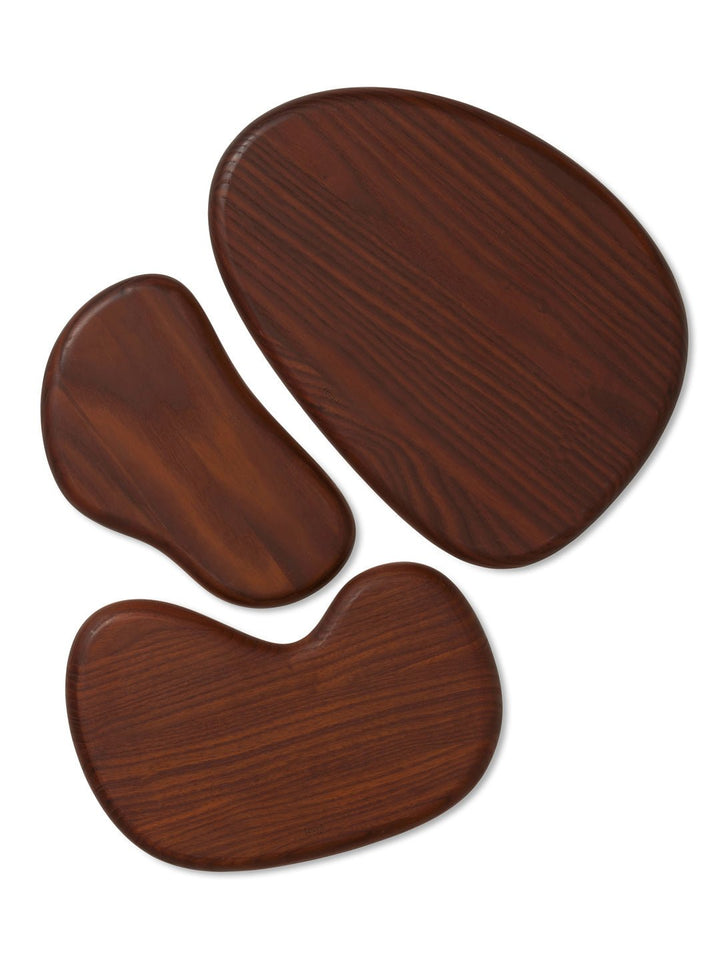 Cairn Cutting Boards - Set of 3 - Ferm Living - Serveware - Oak - HORNE