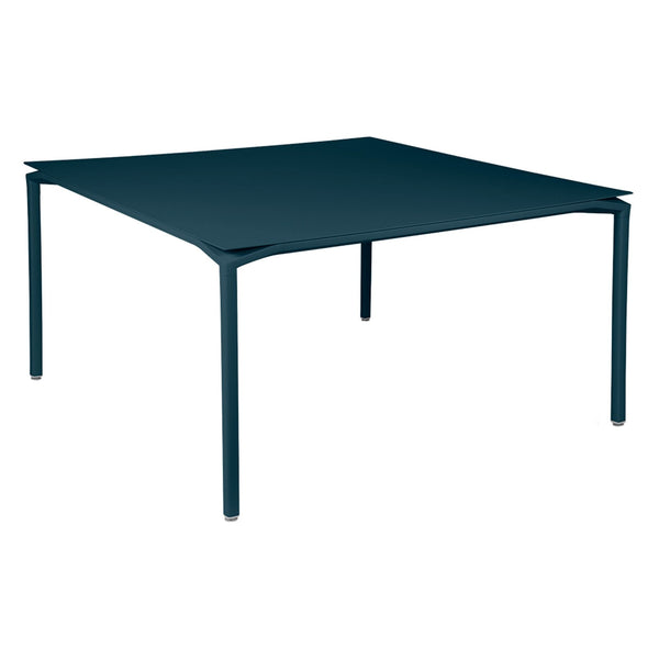 Calvi Table 55" x 55" - Fermob - Outdoor Furniture - Acapulco Blue - HORNE