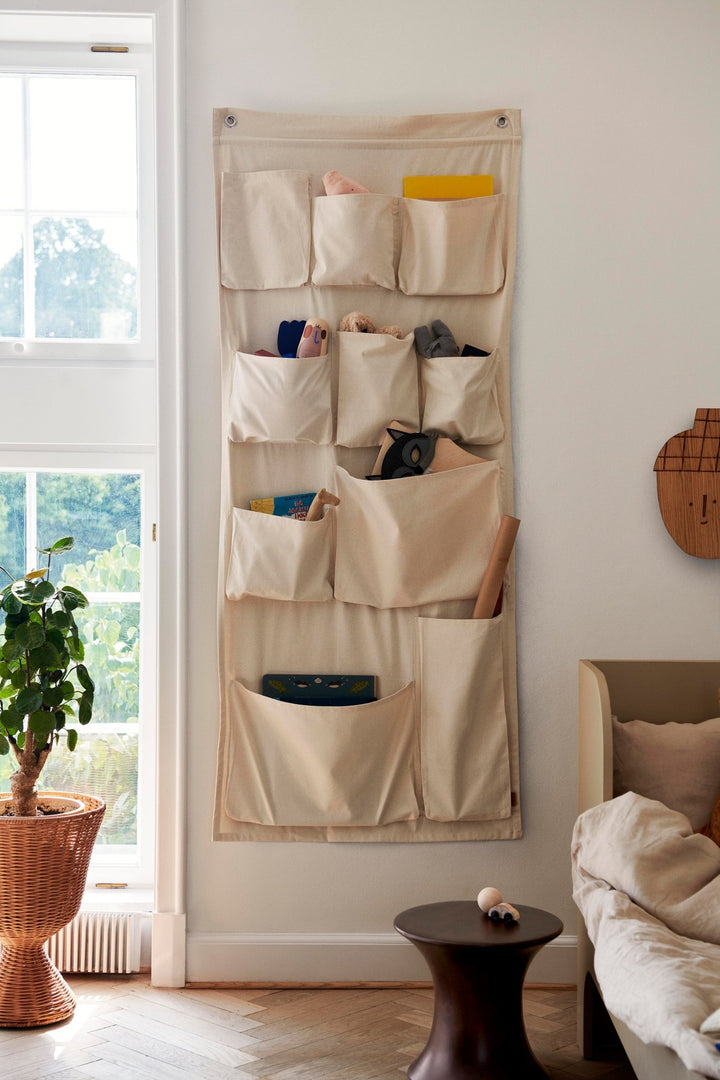 Canvas Wall Pockets - Ferm Living - Storage + Organization - Extra Large - HORNE