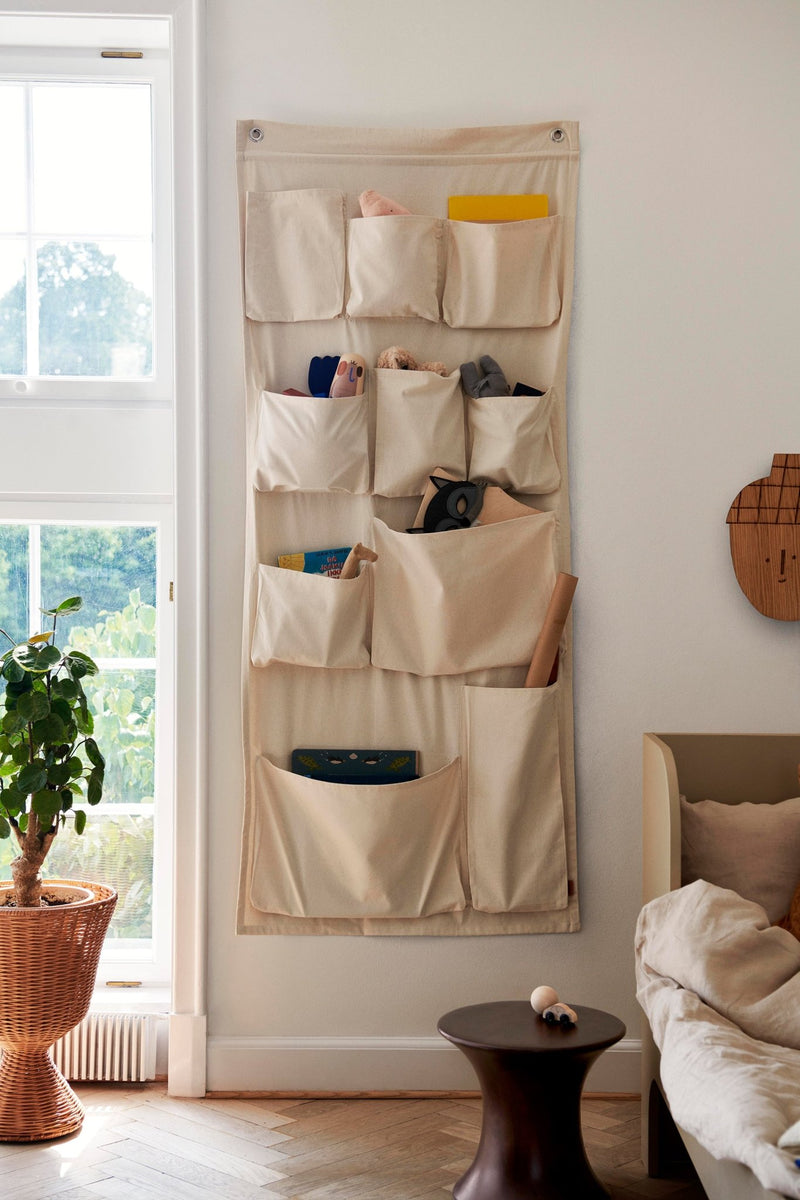 Canvas Wall Pockets - Ferm Living - Storage + Organization - Large - HORNE
