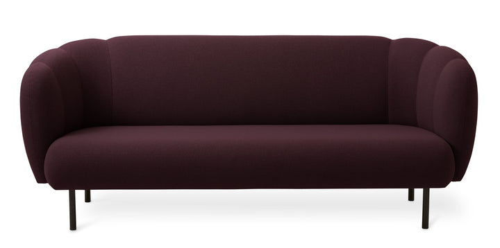 Cape 3 - Seater Sofa with Stitches - Warm Nordic - Sofas - Merit 040 - HORNE