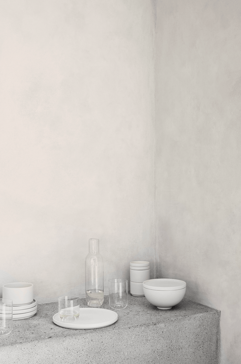 Capsule Carafe & Glass - Kristina Dam - Carafes + Pitchers - HORNE