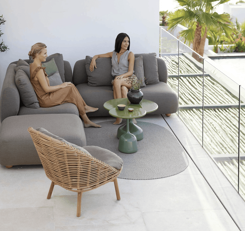 Capture 2 - Seater Sofa Module - Cane Line - Outdoor Furniture - HORNE