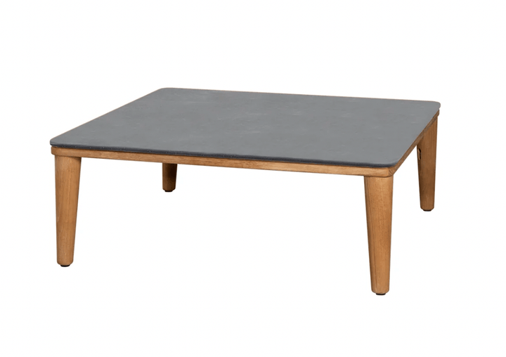 Capture Coffee Table - Cane Line - Outdoor Furniture - Fossil Black Ceramic - HORNE