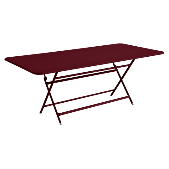 Caractere Table - 36" x 75" - Fermob - Outdoor Furniture - Black Cherry - HORNE
