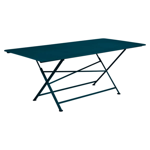 Cargo Table 35" x 75" - Fermob - Outdoor Furniture - Acapulco Blue - HORNE