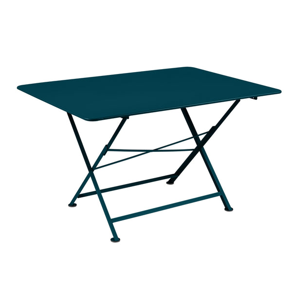 Cargo Table 50" x 35" - Fermob - Outdoor Furniture - Acapulco Blue - HORNE