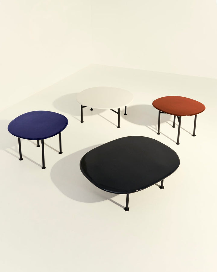 Carmel Coffee Table - Gubi - Tables + Desks - Rock Red/60x60 - HORNE