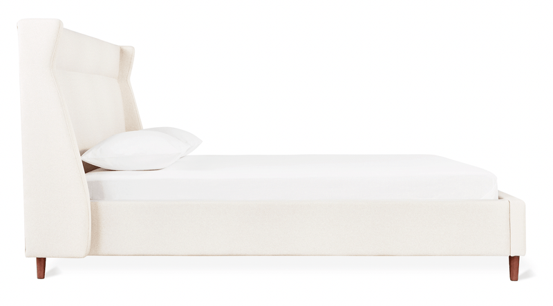 Carmichael Bed - Gus* Modern - Beds - Merino Cream - Queen - HORNE