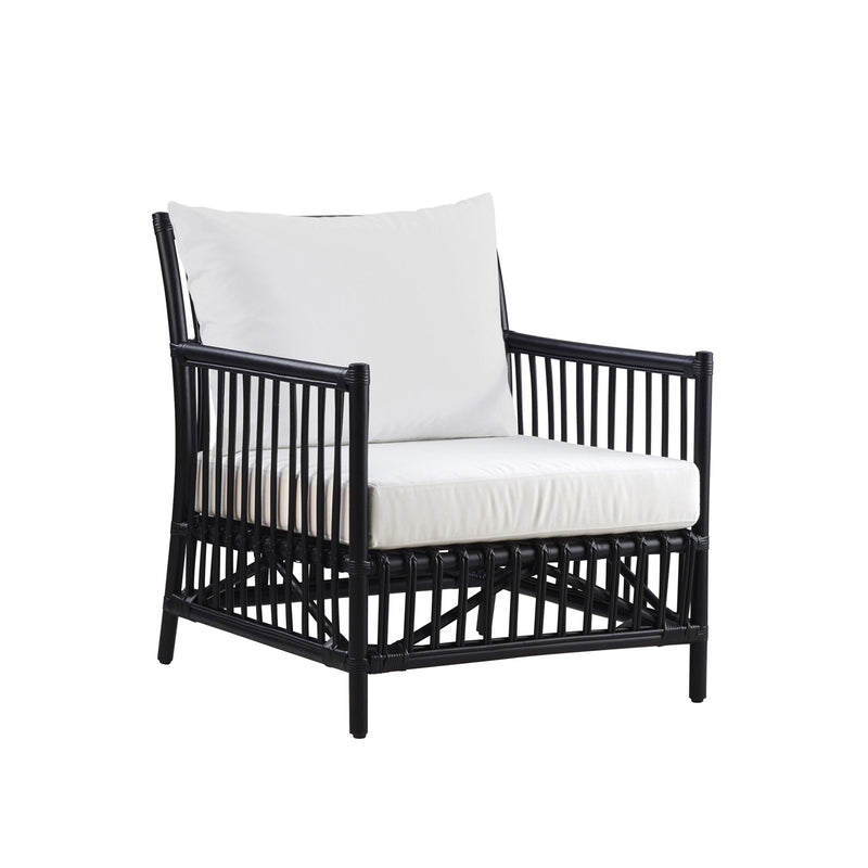 Caroline Lounge Chair - Sika Design - Chairs - Black - Tempotest White Canvas - HORNE