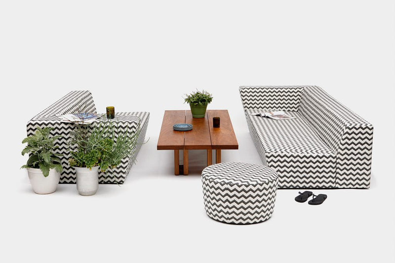 Caroline Outdoor Ottoman - Artless - Outdoor Furniture - 24