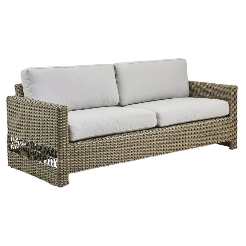 Carrie 3 - Seater Sofa - Exterior - Sika Design - Outdoor Furniture - Antique - Sunbrella Sailcloth Seagull - HORNE